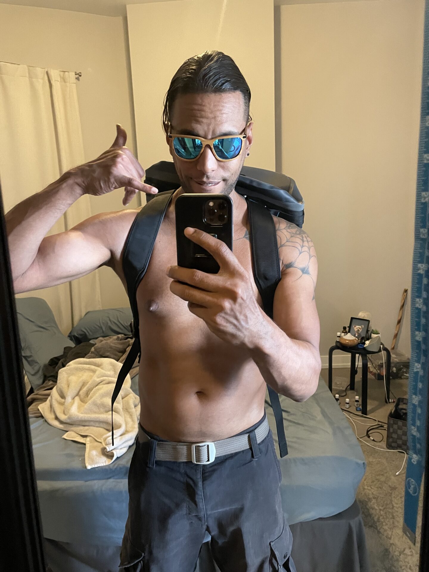 Hot mess packing for the road adventure